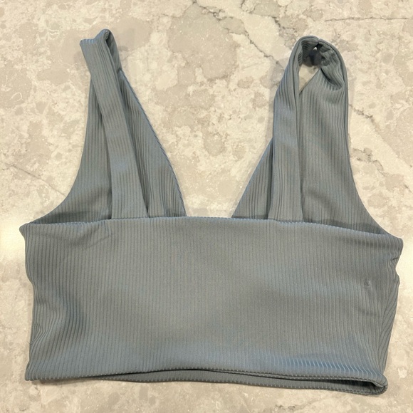 Cotton On Light Blue Bra Top - Picture 3 of 4